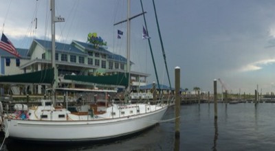 A shakedown cruise to Margaritaville, snapper on the grill, glowing water, and Horn Island.