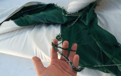 Those things that make a sailboat sail.