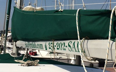 Giveaways, sails, rigging, and other boat things.