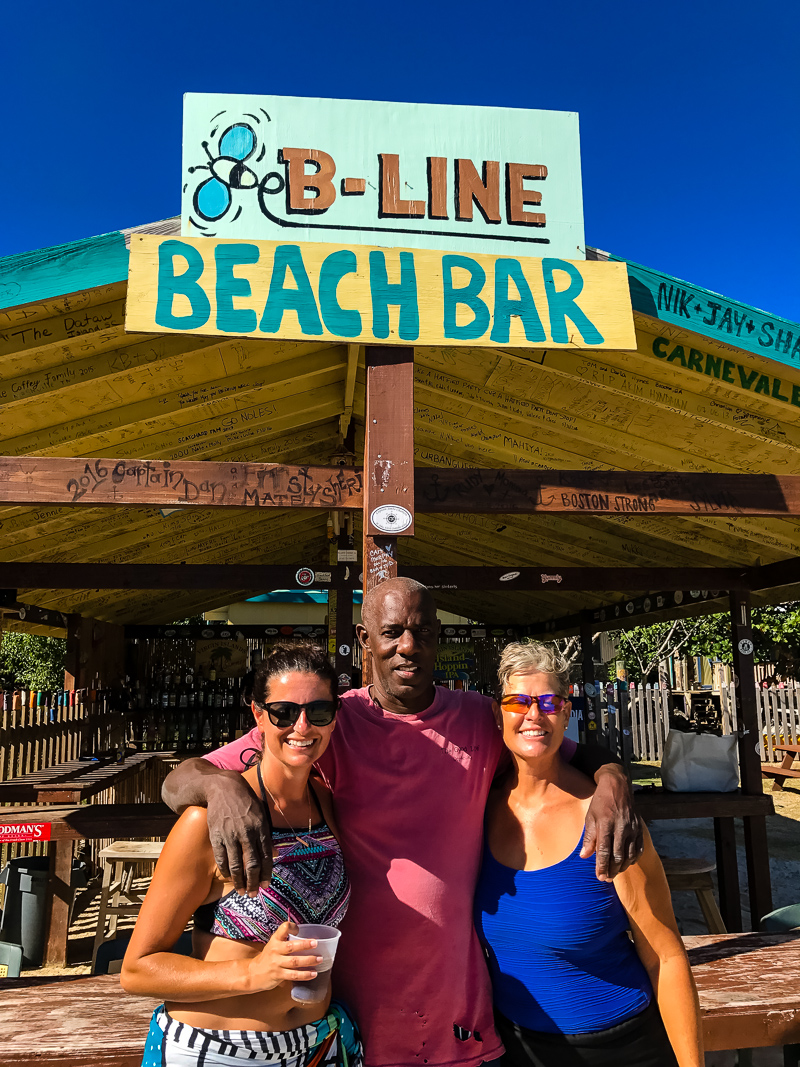 Cori and I have a soft spot for Bunky, the owner of the B-Line. He is so sweet.