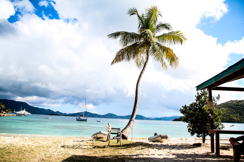 The view from the B-Line Beach bar.