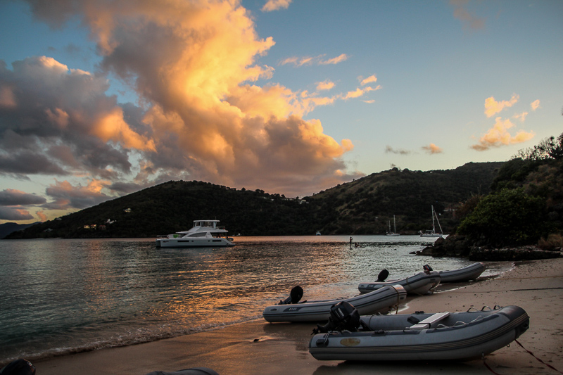 Sunset does not disappoint.