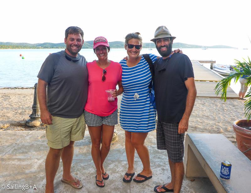 After 5 days at sea both crews arrived safely in Puerto Rico last spring.